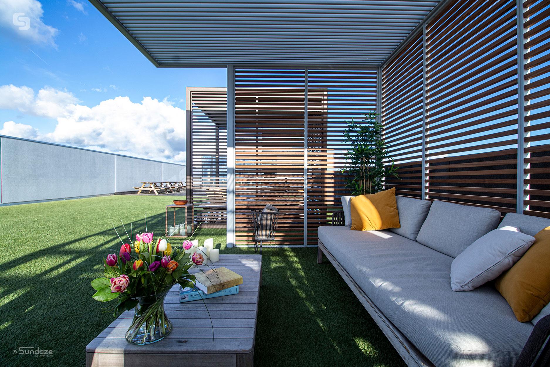 Pergola, système modulaire