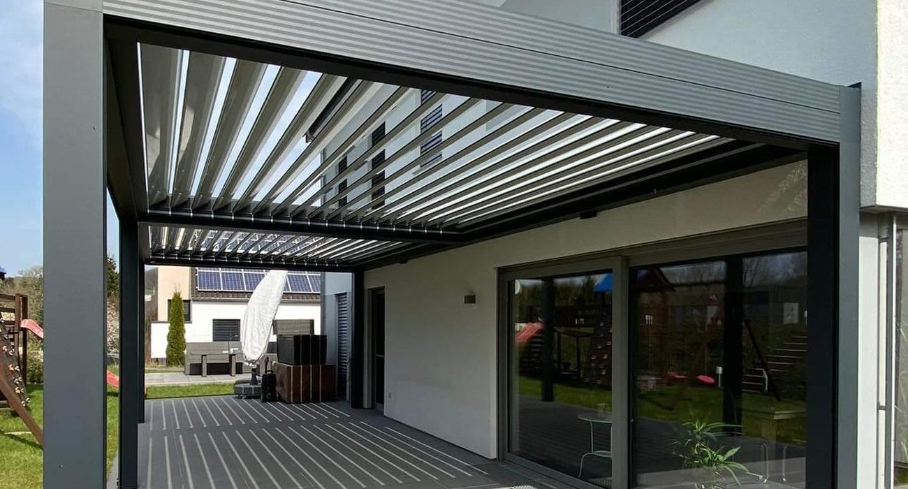 Pergola bioclimatique