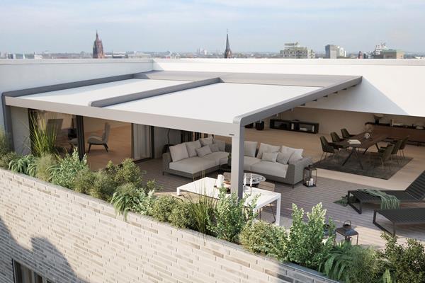 Pergola à toit rétractable - Markilux Stretch