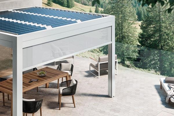 Pergola solaire Gibus - Pergola photovoltaïque