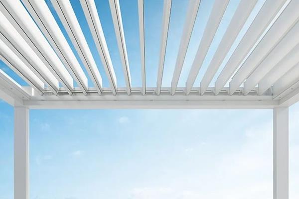 Pergolas à lames rétractables