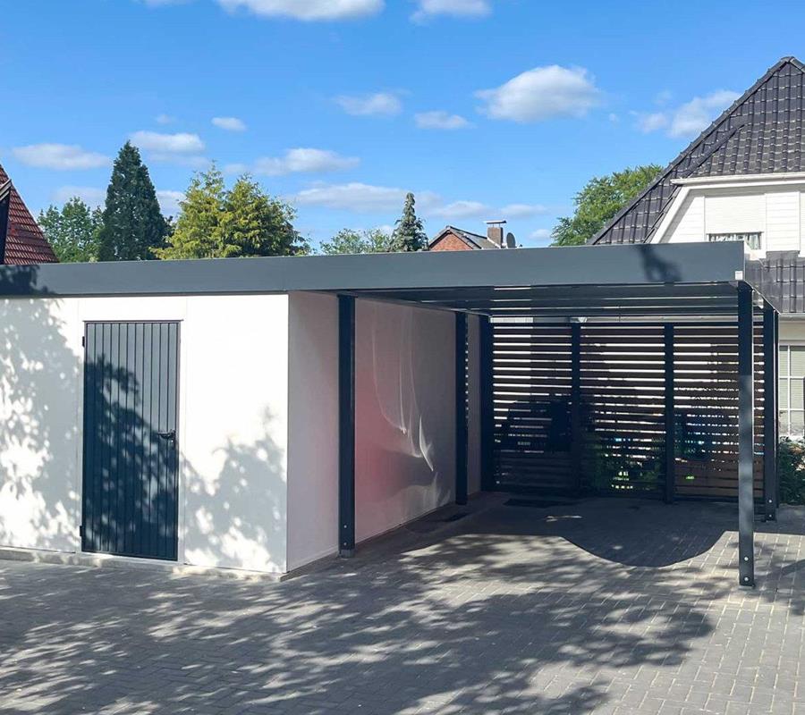 Carport mit Stauraum - Ein perfekt integrierter Stauraum