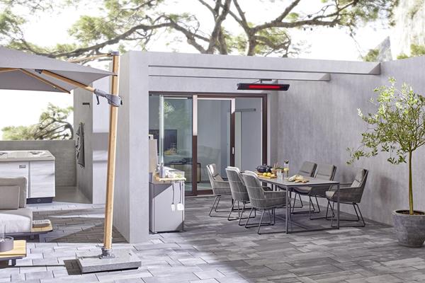 Radiateurs de terrasse - Radiateurs infrarouges pour l'extérieur