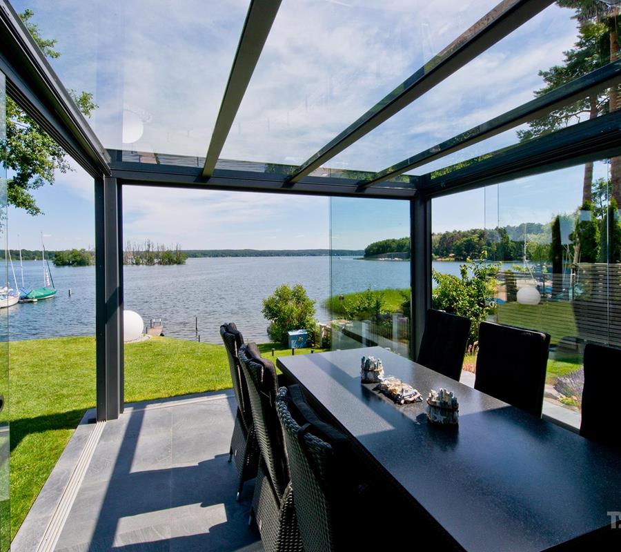 Pergola mit Glasdach - Pergolen mit Glasdach