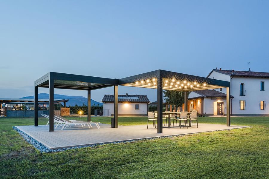 Pergola Luxembourg - Pergolas bioclimatiques en aluminium