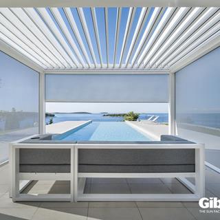 Neu: Med Varia, die Pergola mit integrierten Markisen